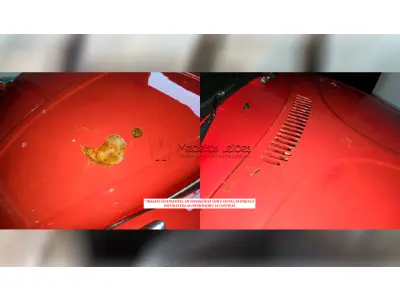 LOTE 003 - FUSCA 1300 - ANO 1976 VERMELHO