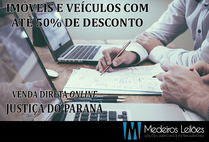 VENDA DIRETA - VÁRIAS COMARCAS DO ESTADO DO PARANA